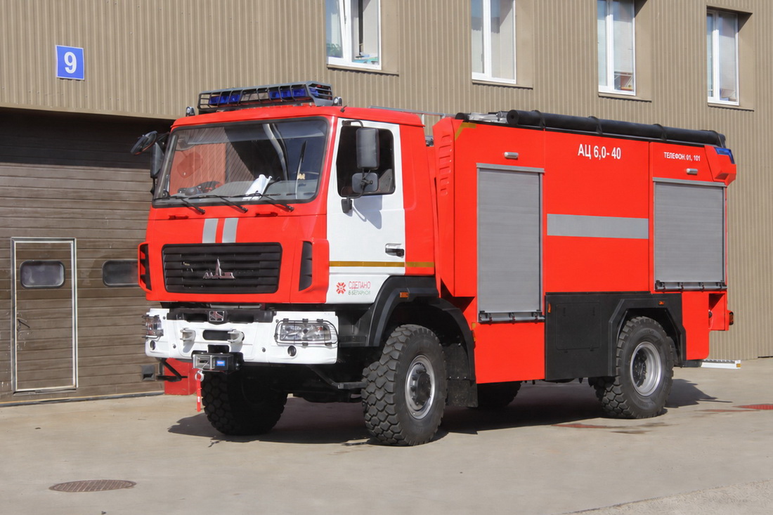 Пожарные автоцистерны АЦ 6,0-40 (5309) переданы Оренбургской области